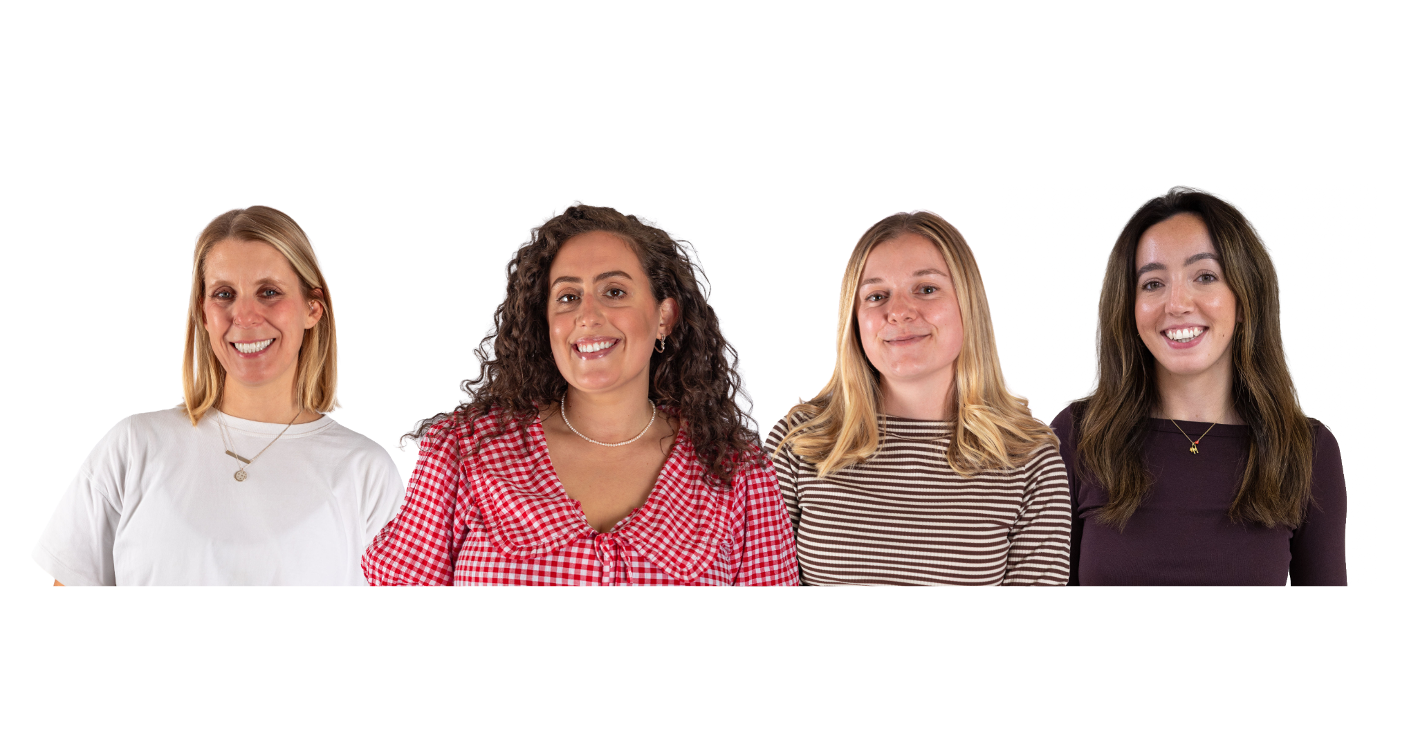Kerry Tudor-Hird, Fern Turner, Cara Young and Emily Webster