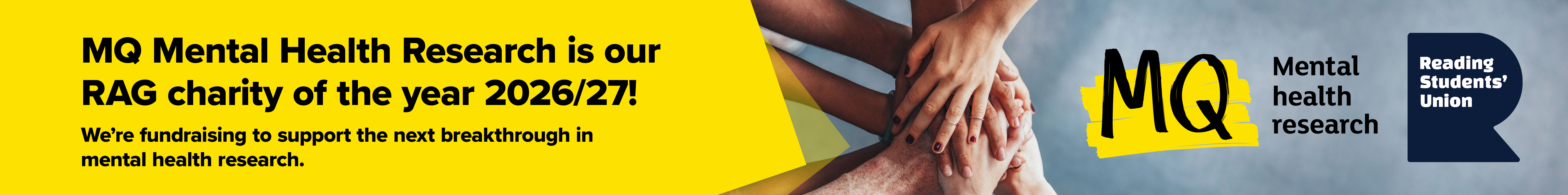 Promotional Banner of The charity this year Dingley’s Promise 